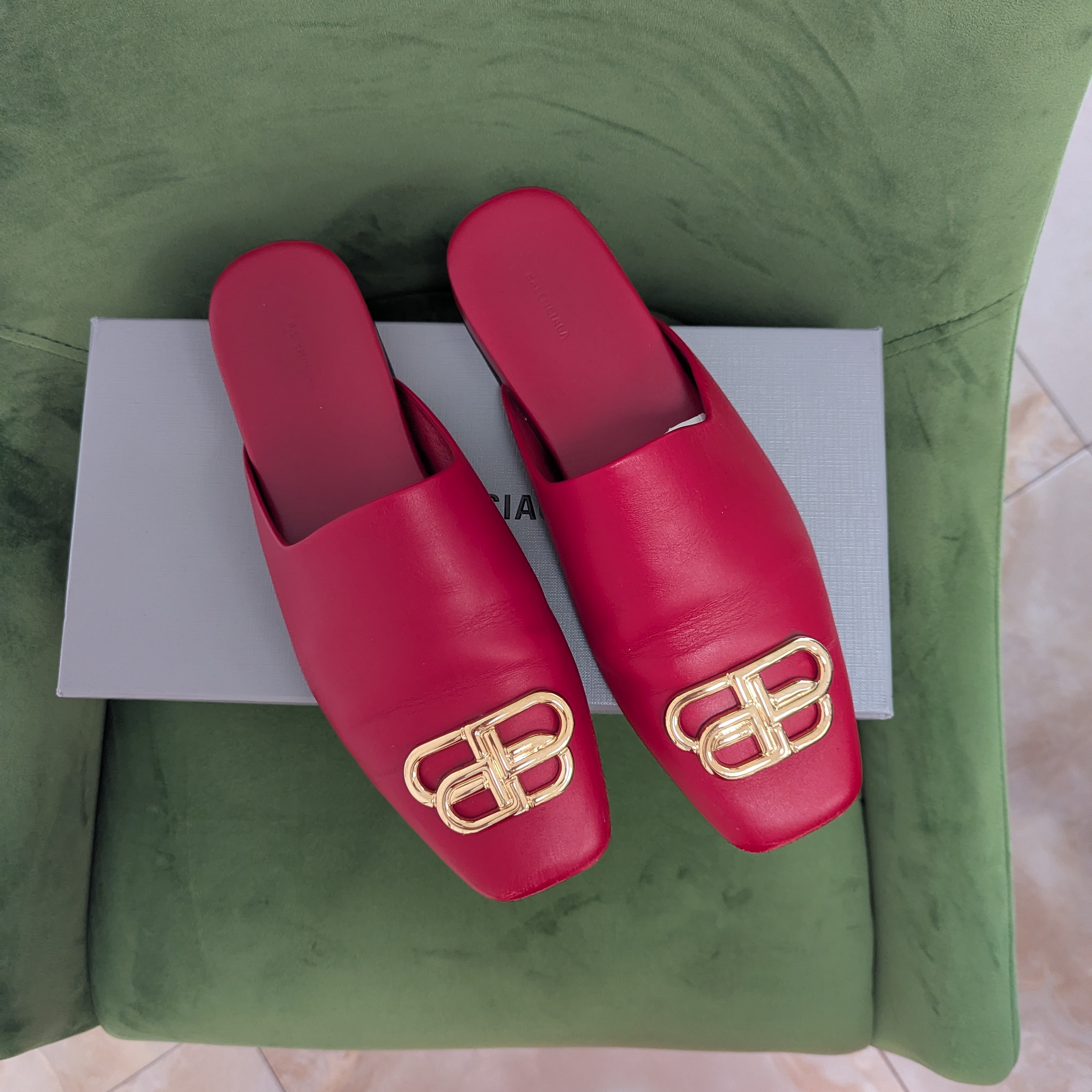 Balenciaga Cosy Mules Size 39